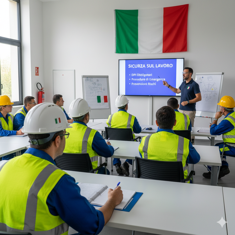 Soluzione per la formazione obbligatoria dei lavoratori: corsi in ITALIANO