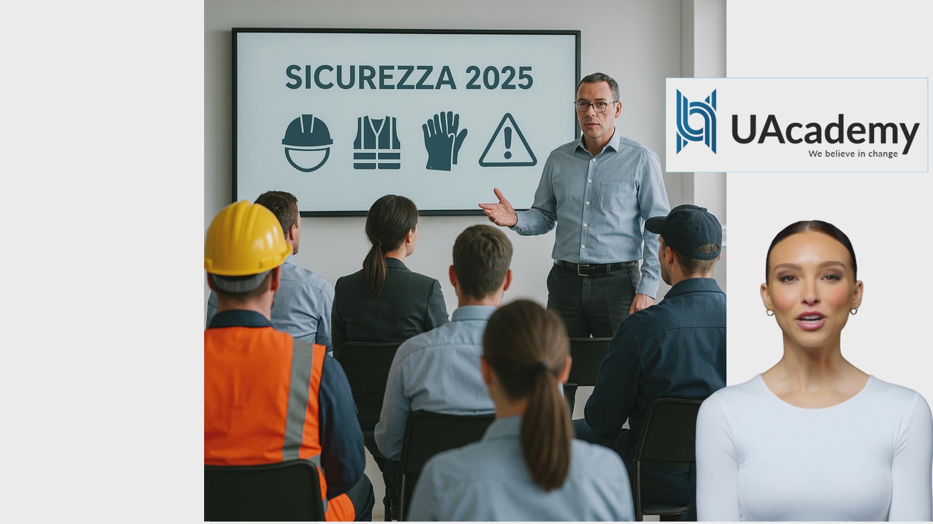 Corso di sicurezza sul lavoro in lingua inglese per lavoratori a basso rischio